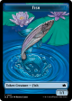 Fish Token [Bloomburrow Tokens] Cheap