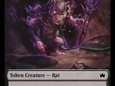 Rat Token [Bloomburrow Tokens] For Cheap