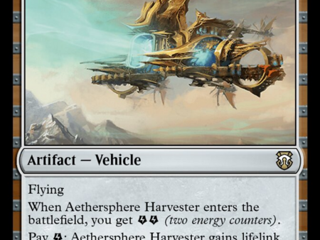 Aethersphere Harvester (Ripple Foil) [Modern Horizons 3 Commander] Cheap