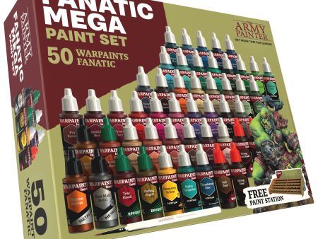 Army Painter - Warpaints Fanatic - Mega Paint Set Discount