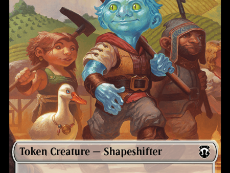 Shapeshifter (0004)    Copy Double-Sided Token [Modern Horizons 3 Commander Tokens] Online Sale