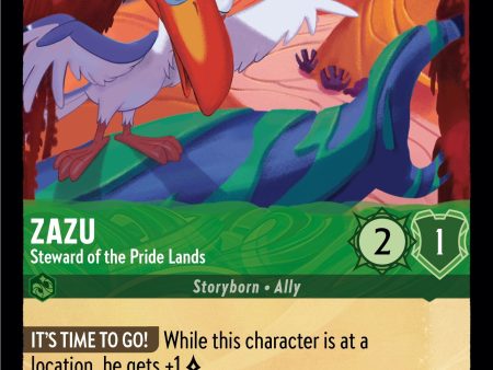 Zazu - Steward of the Pride Lands (93  204) [Into the Inklands] Hot on Sale