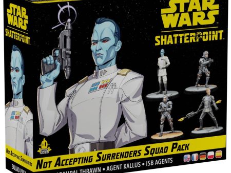 Star Wars Shatterpoint - Not Accepting Surrenders Squad Pack Supply