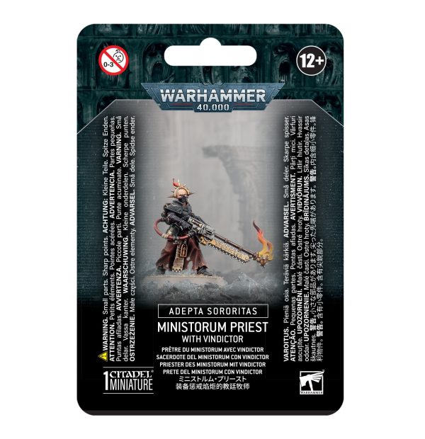 Adepta Sororitas - Ministorum Priest with Vindictor Cheap