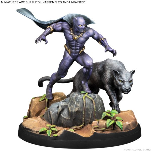 Marvel Crisis Protocol - Black Panther; Chosen of Bast & Namor on Sale