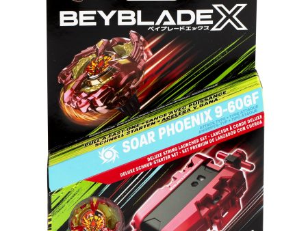 Beyblade X - Soar Phoenix 9-60GF Deluxe Launcher Set For Discount