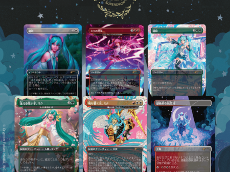 Secret Lair Hatsune Miku: Sakura Superstar - Rainbow Foil Edition - Japanese For Sale