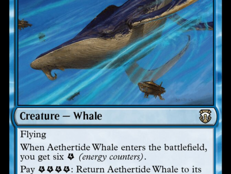 Aethertide Whale [Modern Horizons 3 Commander] Hot on Sale