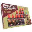 Army Painter - Warpaints Fanatic - Washes Paint Set on Sale