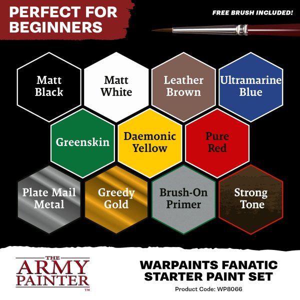 Army Painter - Warpaints Fanatic - Starter Set Cheap