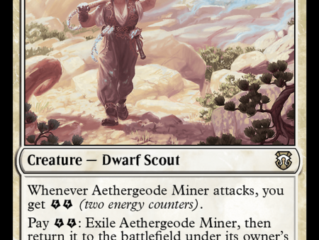 Aethergeode Miner [Modern Horizons 3 Commander] Discount