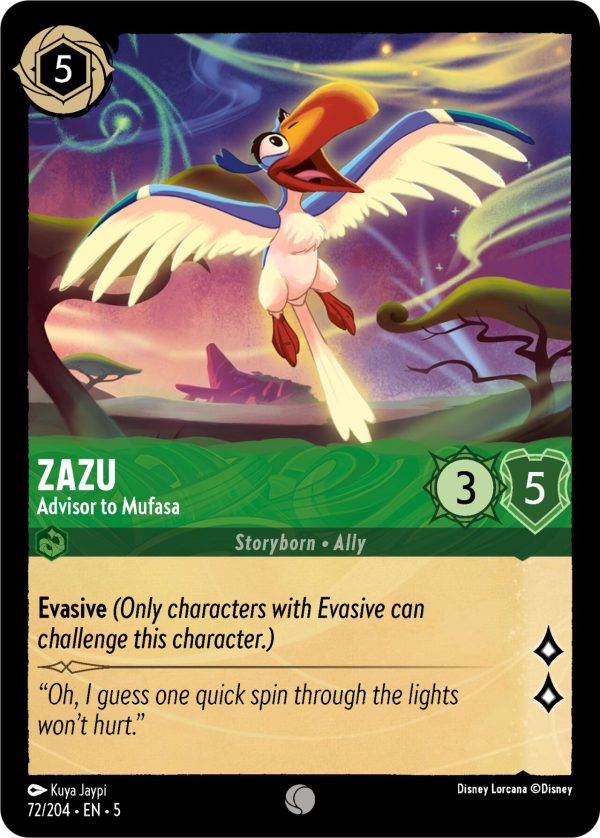 Zazu - Advisor to Mufasa (72 204) [Shimmering Skies] Online Sale