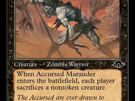 Accursed Marauder (Retro Frame) [Modern Horizons 3] Online Sale