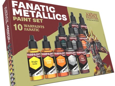 Army Painter - Warpaints Fanatic - Metallics Set For Discount