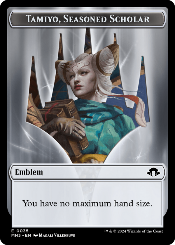 Tamiyo, Seasoned Scholar Token [Modern Horizons 3 Tokens] Fashion