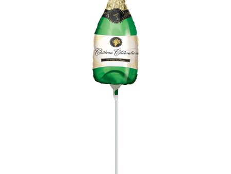 Champagne Bottle Mini Shape Balloon on Sale