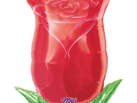 Rose Bud Foil Balloon 18in Sale