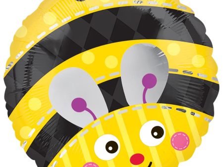 Cute Bumble Bee Foil Balloon 18in Fashion