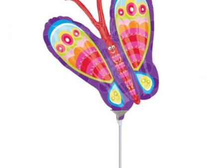 Graphic Butterfly Mini Shape Balloon Cheap