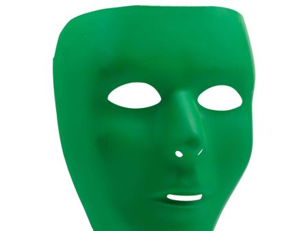 Adult Mask Full Face Green For Discount