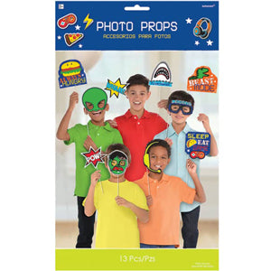 Epic Party Photo Props Kit With Plastic Sticks 13pcs Online