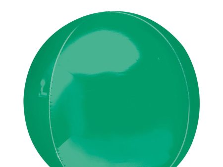 Green Orbz Foil Balloon 38x40cm Online Hot Sale