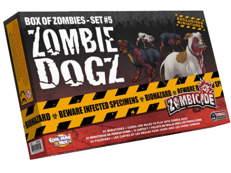 Zombicide Box of Zombies Set #5: Zombie Dogs Online Hot Sale