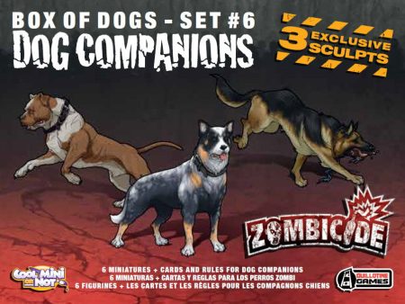 Zombicide Box of Dogs Set #6: Dog Companions Fashion