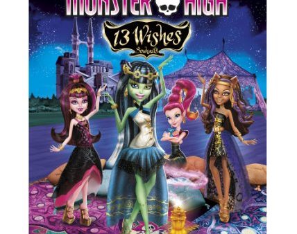 MONSTER HIGH 13 WISHES  MONSTER HIGH 13 SOUHAITS (BILINGUAL) (BLU-RAY + DVD + DIGITAL COPY + ULTRAVIOLET) Hot on Sale